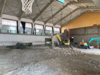 体育館リニューアル工事